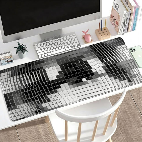 Generic Mirror Ball Disco Mouse Pad Desk Mat 12x31 Inch, Large Gaming Mouse