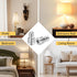 2Pcs 1" 1/4-27 uxcell Tall Lamp Finials Silver, Thread Lamp Cap Knob Decoration Screw Cap Nuts with Cleaning Cloth