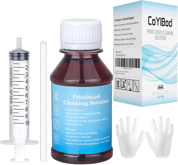 Inkjet Printers Printhead Cleaning Kit for Epson XP-434 XP-430 XP-424 XP-420 XP-330 XP-324 XP-320 XP-220-3.4oz