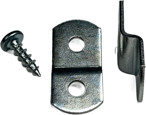 Canvas Clips for Picture Framing, screws included, 15 per pack (Choose your offset size) by E.H.C. (1/8" offset)