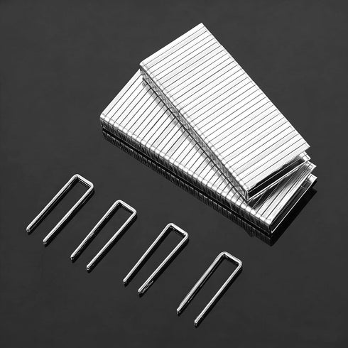 Fibraze 80 PCS Plantation Shutter Repair Kit Plantation Shutter Pins Parts Silver Missing Metal Indoor Louver Staples
