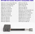 4Packs Carbon Brushes 381028-02 381028-08, Compatible with Dewalt Electric Power Tools DW368 Series