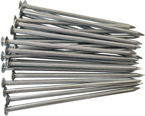 Metal Nails; 36 Pcs 6-Inch Landscape Anchoring Spikes for Paver, Weed Barriers, Turf, House Construction, Carpentry