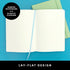PAPERAGE Lined Journal Notebook (Black) – 160 Pages, Medium 5.6 in x 8 in, 100 GSM Thick Paper, Hardcover for Work,