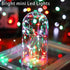 Solar Christmas String Lights Outdoor, Red White Green Fairy Lights, 200LED 66FT, Waterproof, 2PACK