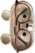 PMFACE Handcrafted Knitted Eyeglass Holder Stand, Crochet Eyeglasses Holder for Nightstand, Animal Eye Glass Holder