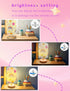 HYLING 3 9 Rainbow Lamp, Rainbow Lamp for Girls Room, Color Changing LED Night Light with Brightness Levels Wood
