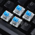 SynHHergyx 45 3 PCS Mechanical Keyboard Switches Pin Blue Clicky Switches Dustproof Keyboard Clicker Keys Replacement