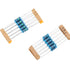 130 Values 650PCS Resistor Kit 1W 1% Metal Film Resistors 1 Ohm-3M Ohm Assortment for DIY Projects