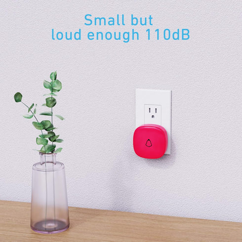 SECRUI Wireless Doorbells for Home, Classrooms, Apartments, Easy to Use, Adjustable Volume, 58 Chimes