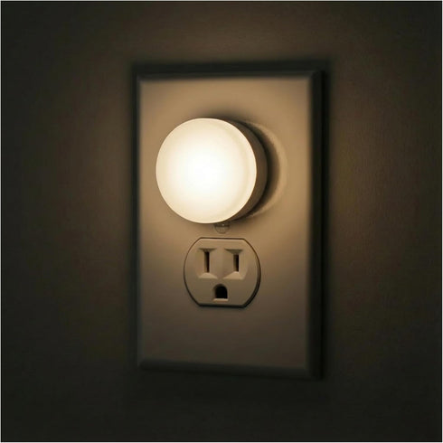 Lights By Night Mini LED Night Light, Plug-In, Dusk To Dawn Sensor,