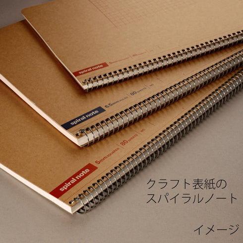 Maruman N236ES Ring Notebook, B5, 80 Pieces, Ruled, Basic, 0.26 inches (6.5 mm), Set of 5