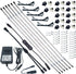 Litever Under Cabinet Lighting Kit, 6 PCS 20 Inches Flexible LED Strips,