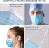 100 Pack 3 Medical Disposable Face Masks for Protection, Layers Safety Face Masks For Adults Daily Use