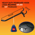 60PCS Heavy Duty Black Pegboard Hooks, 6 Inch Pegboard Wall Hook for Kitchen Store Organizer