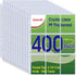 9 Pocket Page Protector, 400 Pack Trading Card Sleeve, Holds 7200 CardsBaseball