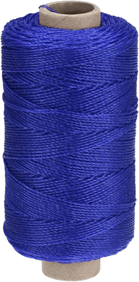 MECCANIXITY Twisted Mason Line Nylon Twine String Cord Blue 100M/109 Yard 1MM Dia for Gardening, Crafting, DIY