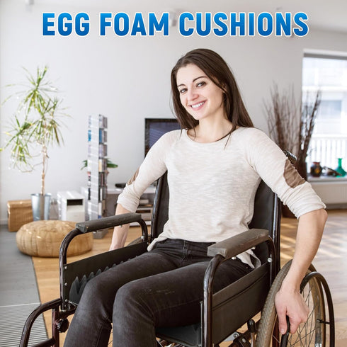 Geiserailie 1 Pcs Egg Foam Pad Eggs Chair Cushion to Relieve Back Foam Seat Cushion Chair Accessories Pad for Office