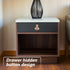 Set SHOWERORO Cabinet Door Knob and Drawer Pulls Single Hole Furniture Hardware Handles for Wardrobe Bedside Cabinet