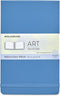 Moleskine Art Watercolor Album, Large, Plain, Hard Cover, Cornflower Blue (5 x 8.25)