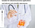 1ml / 1cc Pipette Syringe 50pcs Plastic Syringes with Luer Slip Tip for Pets Oral, Refilling, Oil or Glue Applicator, Measuring or Transfering Tiny Amount of Liquids