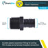 SharkBite 1/2 x 1/2 Inch Poly MNPT Expansion Adapter for PEX-A Pipe, Pack of 5, Plastic Plumbing Fittings, Male Adapter for PEX-A Tubing, UA120A5 by SharkBite