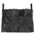 Trash Can Caddy Bag, 12 Pockets Garbage Bin Caddy Organizer Bag for Cleaning Tools and Supplies, Fits 20-44 Gallon Can (Black)