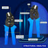 SN-58B Crimping Tool Ratcheting Wire Crimper Tool 0.25-1.5MM 24-16AWG for Dupont,TE,JST,Molex Terminal