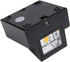 3W LED Outdoor Step Down Light Fixture - Black Finish with Cool White Glow