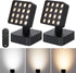12V LED Indoor Plant Spotlight, Adjustable Angle Floor lamp with Remote dimming,