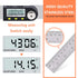 Yanguotool Digital Angle Ruler, 200mm/8-Inch Protractor Finder with Stainless Steel Ruler for Woodworking