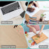 PIPRE 13"x15", Dual-Sided Desk Pad Protector, Desk Mat with Non-Slip - Waterproof PVC Office Desk Blotter for Mouse
