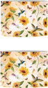 Hummingbird Dreaweet Sunflower Lamp Shades for Floor Lamps,Small Size Hardback Drum Shade for Table Lamp,Bedroom Living