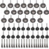 Rocaris 60 Pcs Wire Brushes Set, Steel Wire Wheels Pen Brushes Kit for Rotary Tool Accessories