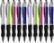 MiSiBao 14 Pack Ballpoint Writing Pens (10 Count + 4 Refills) Black Ink Stylus Tips 1mm Medium Point for iPads