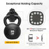 2 Pack Heavy Duty Magnetic Shovel Holder for Truck, No-Drill Strong Metal Magnet Hook Mount Rack for Flag, Paddle