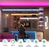 5 1 5050SMD RGB+Dimmable 2700K-6500K 16.4ft 60LED/m 300LED DC24V IP30 BTF-LIGHTING RGBCCT Colors in LED RGBWW Tunable