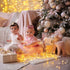 100FT 300 8 LED Christmas Lights Outdoor, Plug in String Lights Indoor Waterproof, Connectable Modes Fairy Twinkle