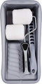 ROLLINGDOG Small Paint Roller Kit, 3 Inch Paint Roller Cover, Frame with Tray, House Painting Tool
