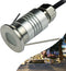 LED Mini In-Ground Well Light, 1W 12V DC, 120 Wide Beam Angle, IP67 Waterproof, Warm White-3000K