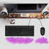 ISLSTCH PU Gel Material Computer Keyboard Mouse Wrist Rest, Ergonomic Design, Relieving Typing Pain, Keyboard pad