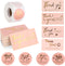 DONQTWAY 600 Pieces Thank You for Supporting My Small Business Stickers and Cards