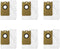 6 PCS Dust Bag Accessories for Honiture Q6 Pro/Laresar L6 Pro Robot Vacuum Cleaner
