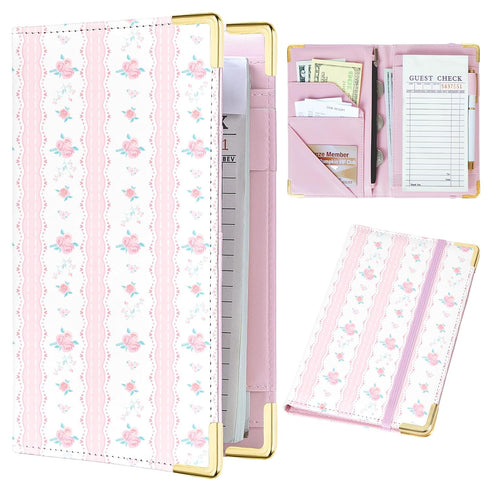 Bienbee Server Book, Waitress Book Server Books for Waitress Waiter with Money