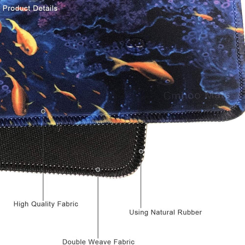 XXL Gaming Mouse Mat, Extended & Extra Large Mouse Pad - 80x40 haidi004