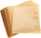 Kraft Paper Bread Bags with Window 18x19cm, Oil-resistant Toast Packaging Pouches for