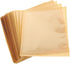 Kraft Paper Bread Bags with Window 18x19cm, Oil-resistant Toast Packaging Pouches for