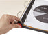 Universal UNV30751 3 in. Capacity Deluxe Easy-to-Open D-Ring View Binder - Black, 11 in. x 8.5 in.