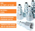 GASHER 1/4-Inch NPT Female Industrial Air Plug, Pneumatic Plugs 300PSI (30-Pack) by GASHER