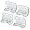 PATIKIL Air Cylinder Connecting Pneumatic Rod Splint Mounting Bracket, 4 Pack for 32mm Cylinder Dia. Installation Stand